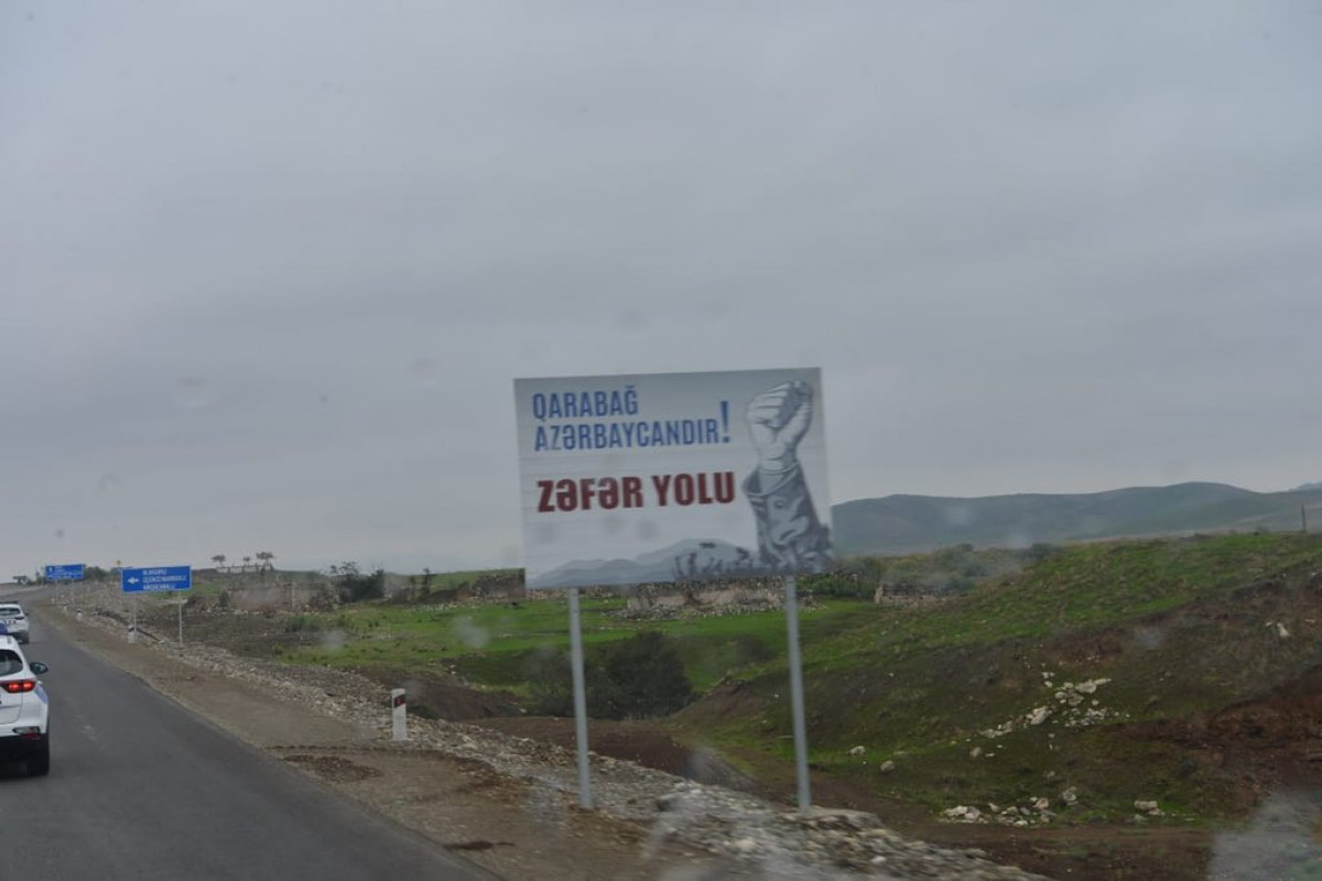 Diplomatik korpusun nümayəndələrinin Şuşaya səfəri başlayıb - FOTO
