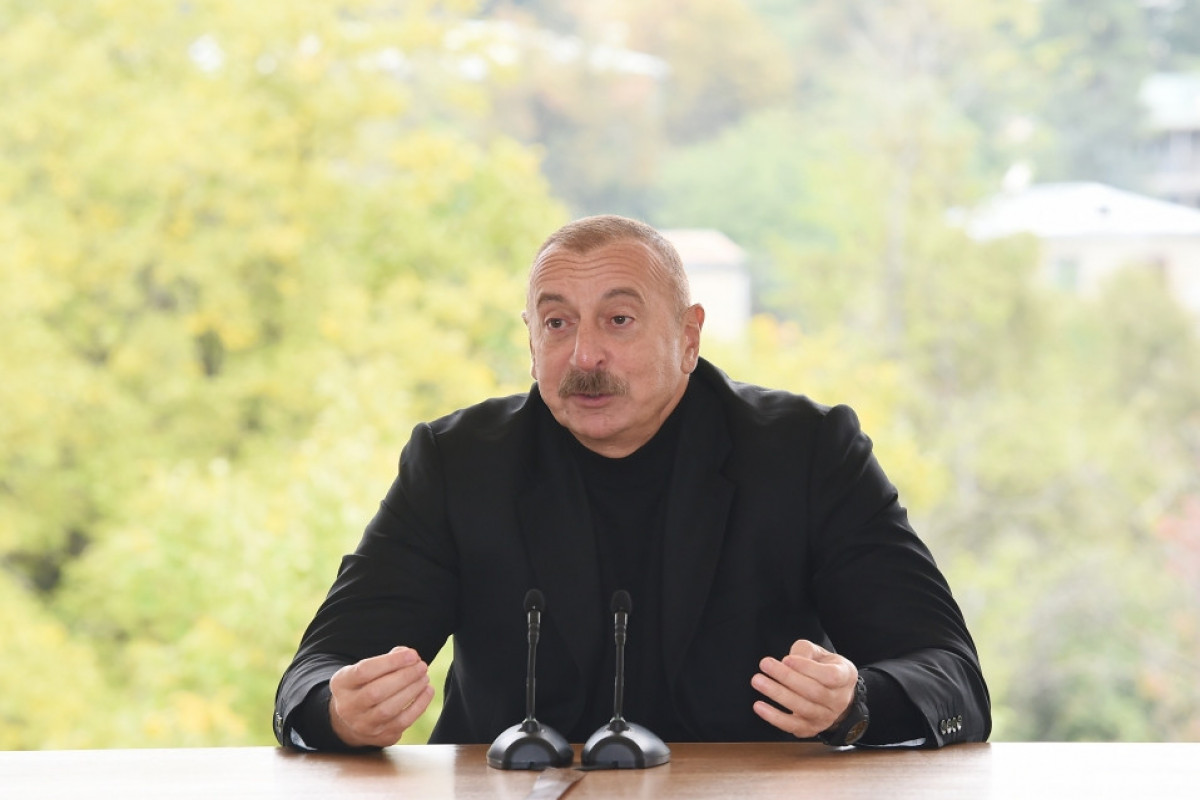 Prezident İlham Əliyev: 