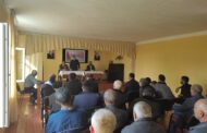 Deputat İlham Məmmədov Yevlax rayon Yuxarı və Aşağı Qarxun kəndlərinin sakinləri ilə görüş keçirib - FOTO