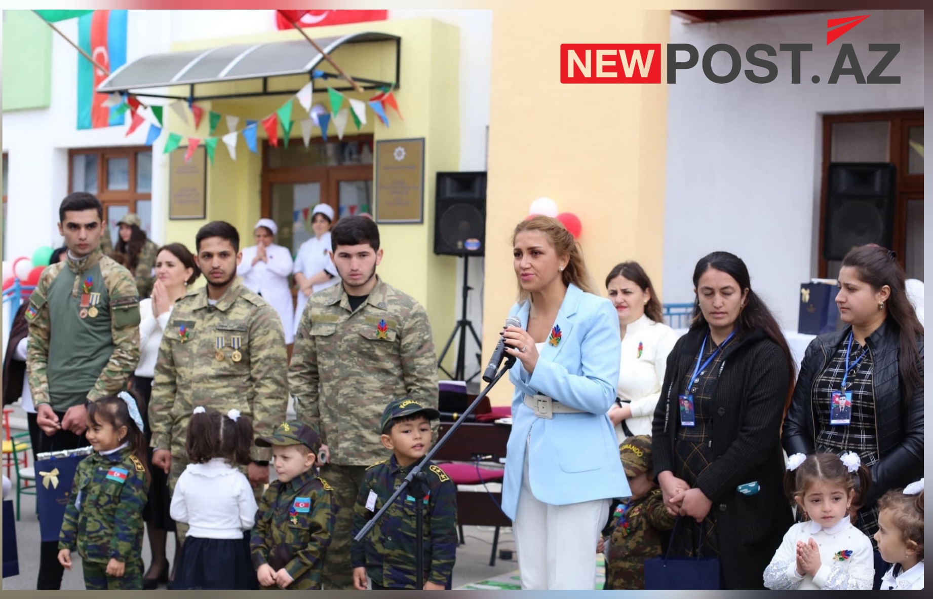 Şəmkir Rayon Kür Qəsəbə Körpələr Evi-Uşaq Bağçasında Zəfər bayramı münasibəti ilə tədbir keçirilib - FOTO