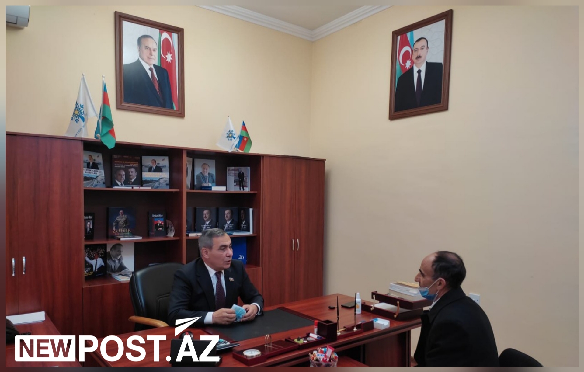 Deputat İlham Məmmədov Yevlaxda öz seçiciləri ilə görüşüb - FOTO