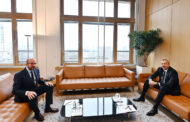 Brüsseldə Prezident İlham Əliyevlə Aİ Şurasının Prezidenti arasında görüş olub