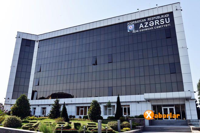 “Azərsu” gücləndirilmiş iş rejiminə keçdi