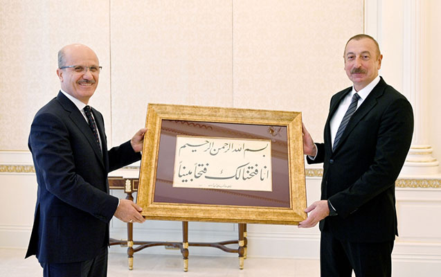 Prezident Erol Özvarı qəbul etdi - Foto