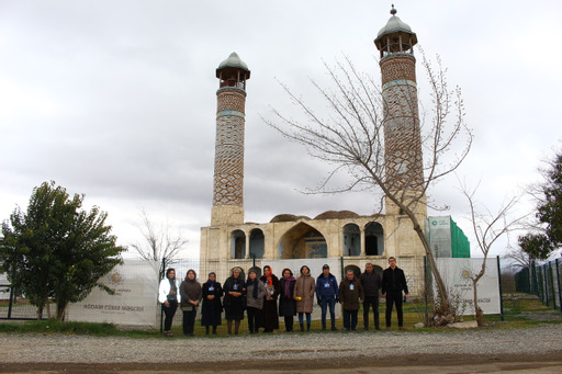 Gəncədən olan şəhid ailələrinin iştirakı ilə Ağdam və Suqovuşan-Talış ərazilərinə səfər təşkil edilib - FOTO