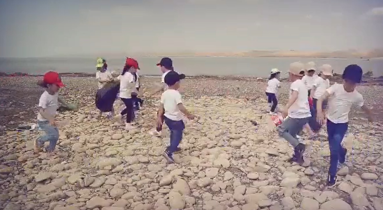 Şəmkirin Kür Qəsəbə körpələr evi uşaq bağçasının hazırladığı aksiya böyük marağa səbəb olub - VİDEO
