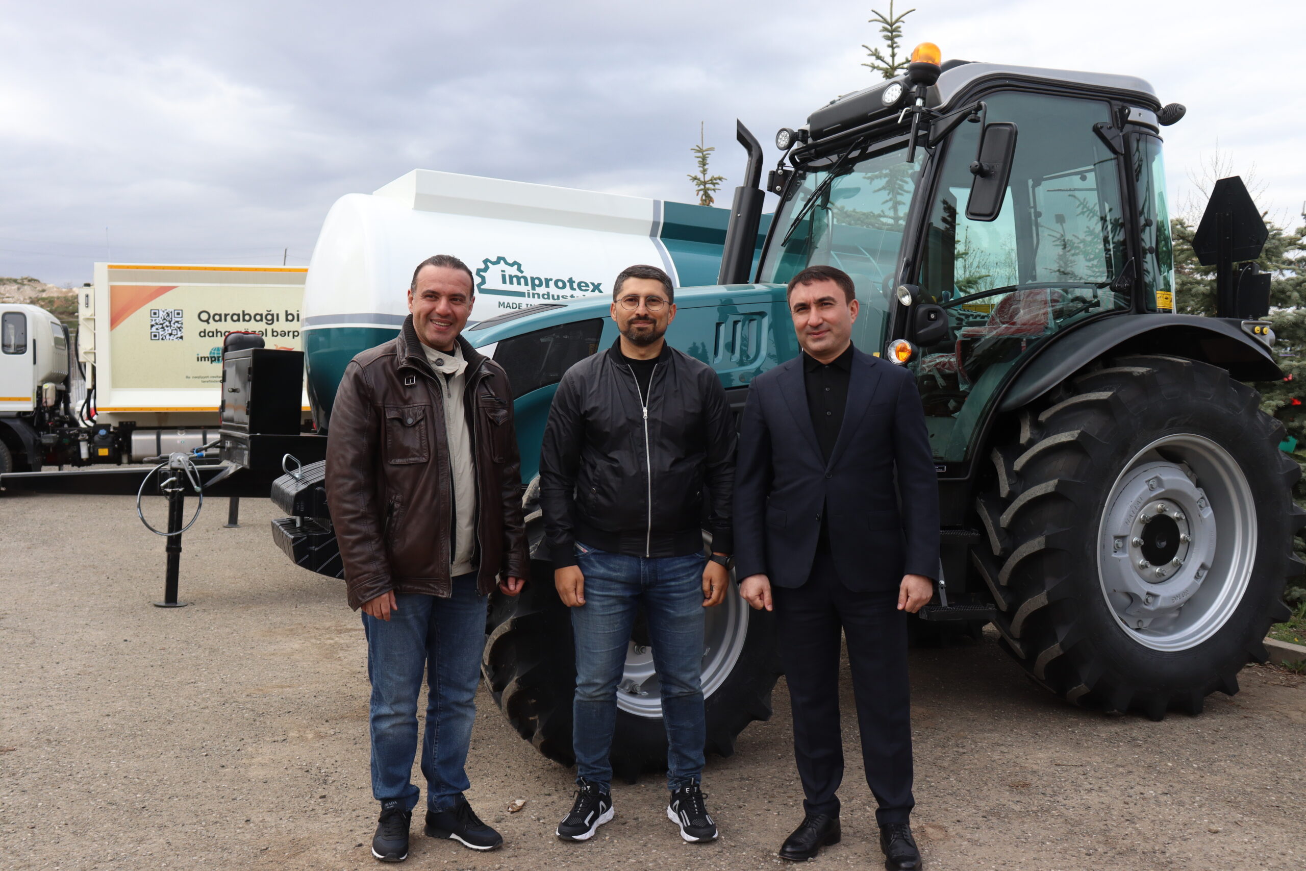 Qarabağ Dirçəliş Fonduna “İmprotex” tərəfindən ianə edilən yeni texnika Şuşa Qoruğuna təhvil verilib - FOTO