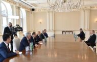 İlham Əliyev türkiyəli naziri qəbul etdi