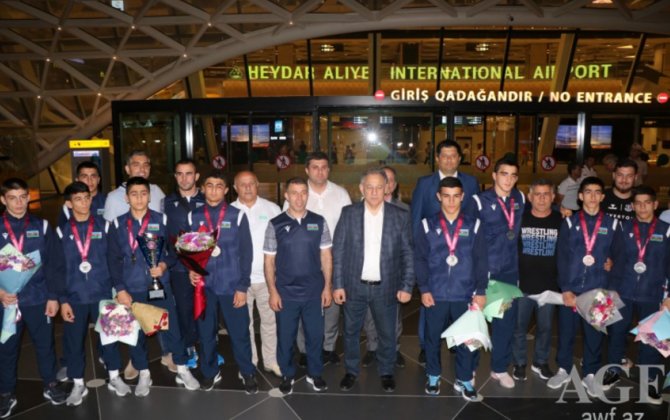 Azərbaycan güləşçisi: 