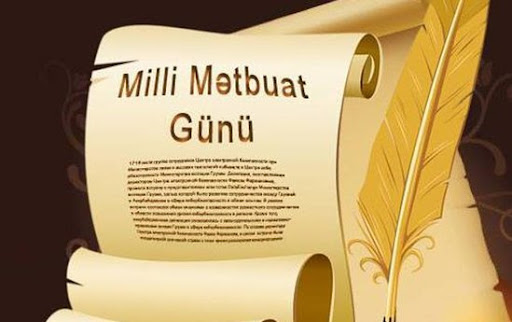 Bugün Azərbaycanda Milli Mətbuat Günüdür