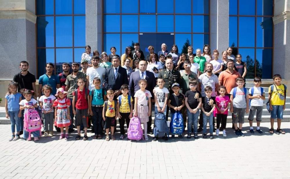 Şəhid və qazi ailələri ilə görüş keçirilib - FOTO