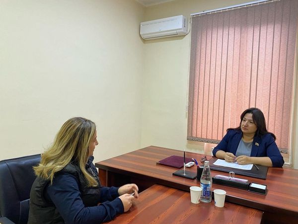 Deputat Pərvin Kərimzadə qəbul keçirib - FOTO