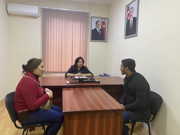 Deputat Pərvin Kərimzadə vətəndaş qəbulu keçirib