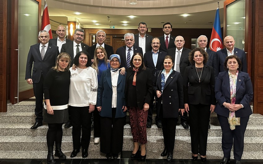 Azərbaycan və Türkiyə deputatları görüşdü