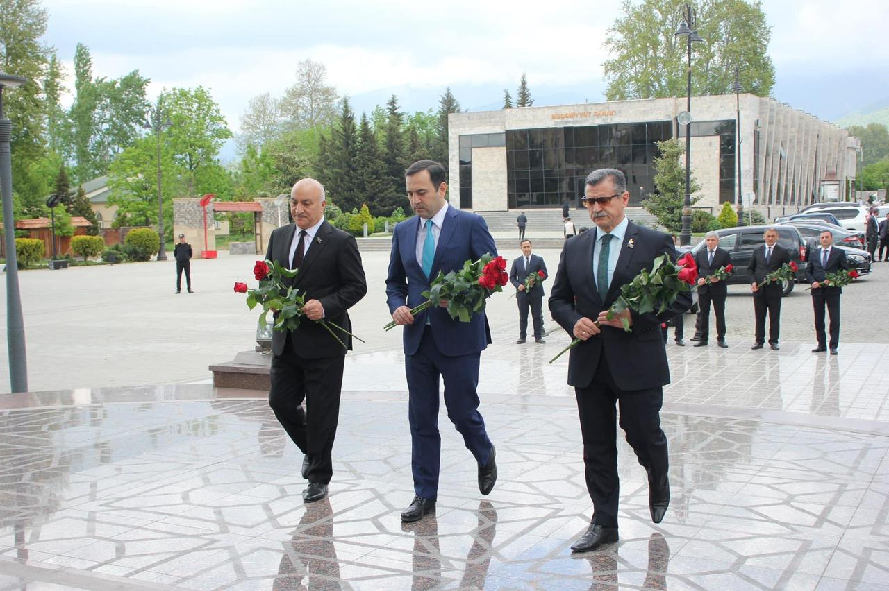 İsmayıllı rayonunda “Heydər Əliyev və Azərbaycanda milli intibah dövrü” mövzusunda tədbir keçirilib - FOTO