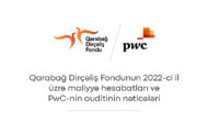 Qarabağ Dirçəliş Fondu 2022-ci il üzrə maliyyə hesabatlarını və PwC-nin auditinin nəticələrini təqdim edir
