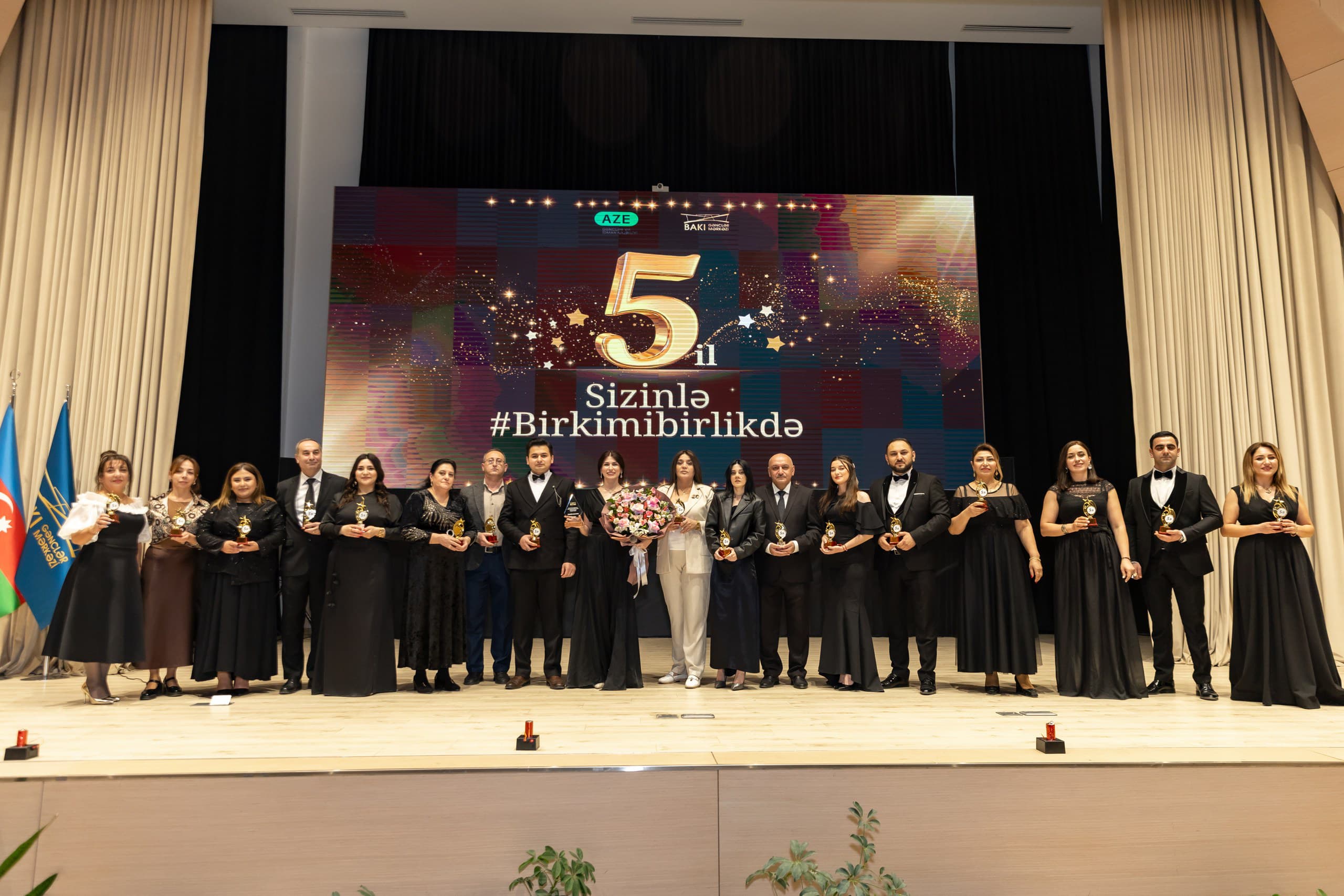Bakı Gənclər Mərkəzinin 5 illik yubileyinə həsr olunmuş möhtəşəm tədbir keçirilib - FOTO
