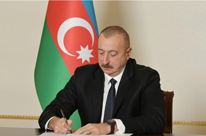 Prezident Çinlə imzalanmış müqaviləni TƏSDİQLƏDİ