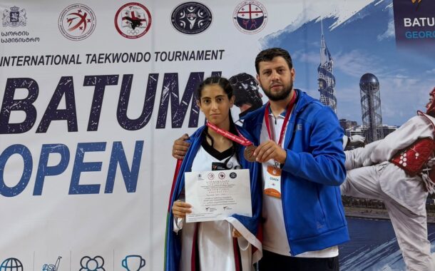 Abşeron taekvondoçuları Batumi Open 2026 beynəlxalq turnirində uğurla çıxış etdilər