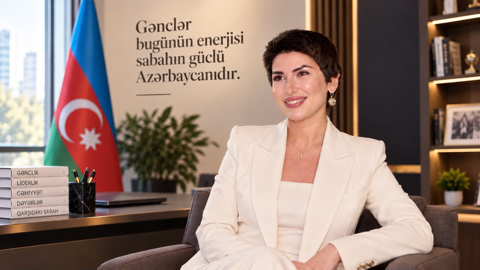 “Gənclərlə işləyərək, biz gələcəklə işləyirik”